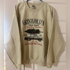 NEW Griswold's Tree Farm Graphic Sweatshirt